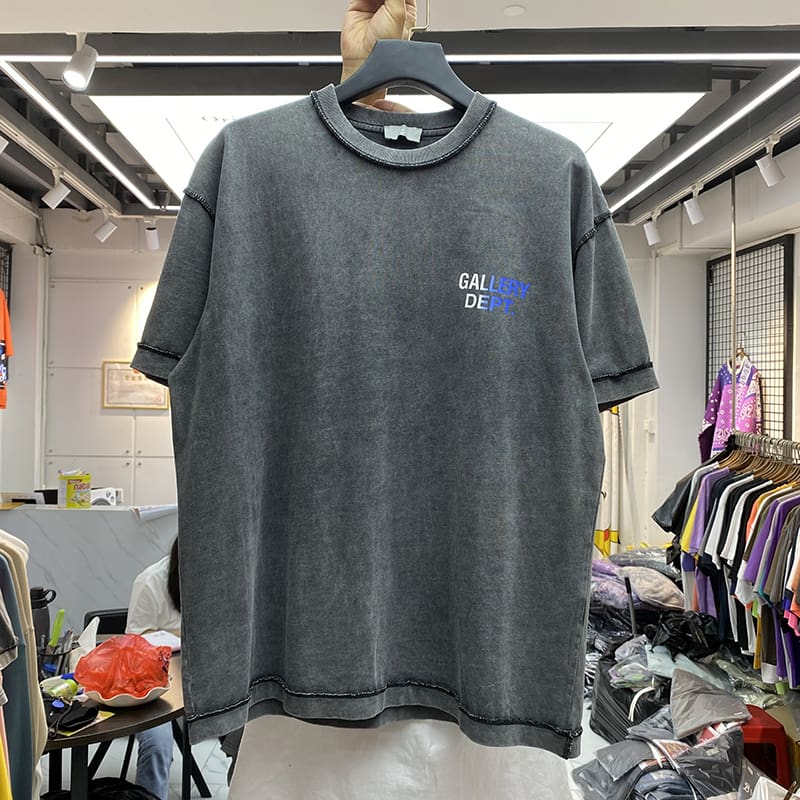 Dept Washed Old Fashion Half Sleeve T-Shirt