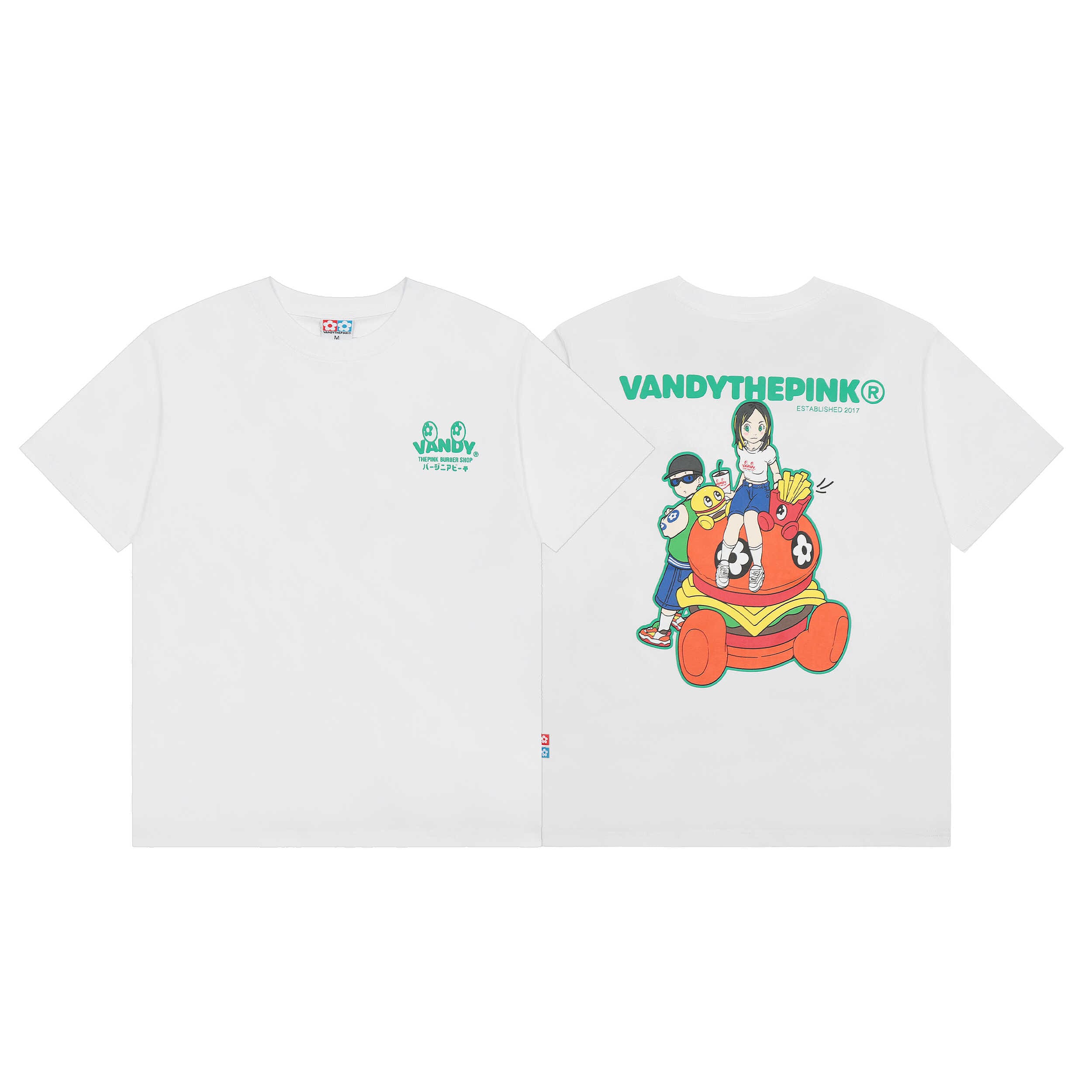 Vandythepink Fun Letter Print Tee