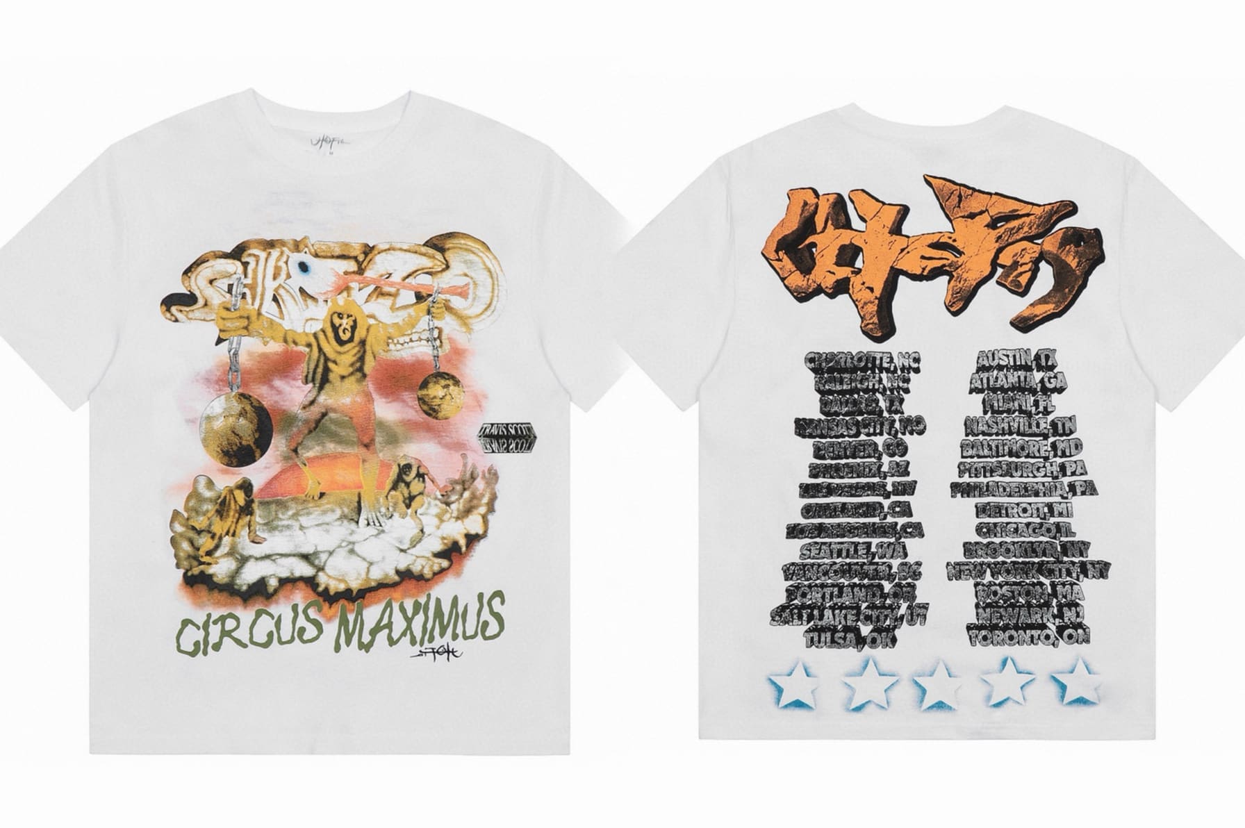 Travis Scott Cactus Jack Wink Utopia Tee