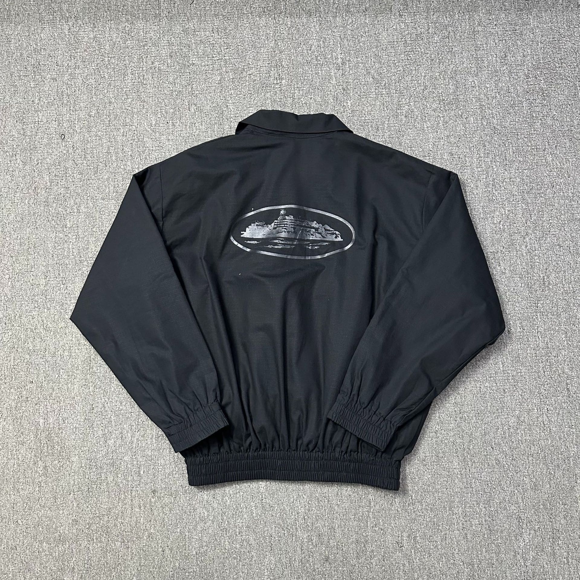 Maychao Corteiz Devil Island Drawstring Shorts