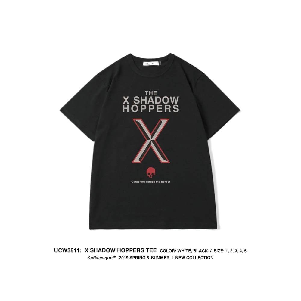 Undercover Original Graffiti Letter X Rock Art Retro T-Shirt