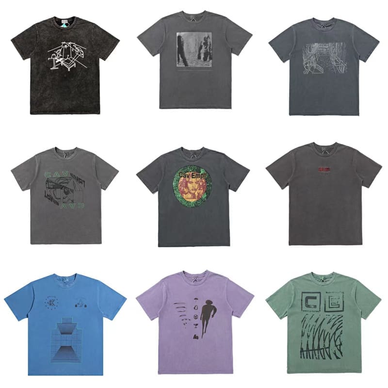 Cavempt Washed Batik Distressed Tee 2