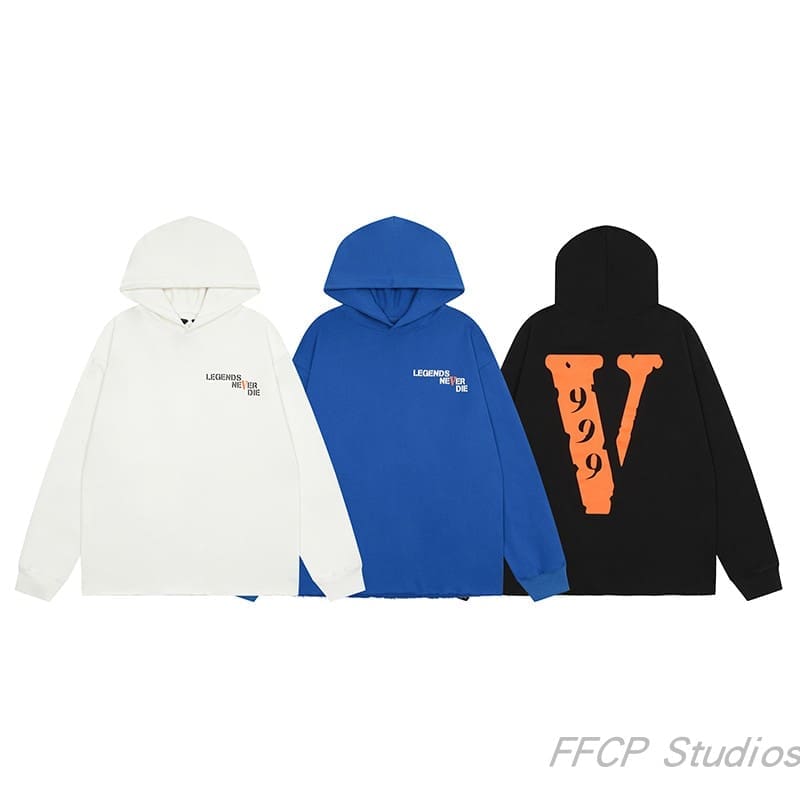 VLONE FOG Juice WRLD Legends Never Die Hoodie Basic Sweater