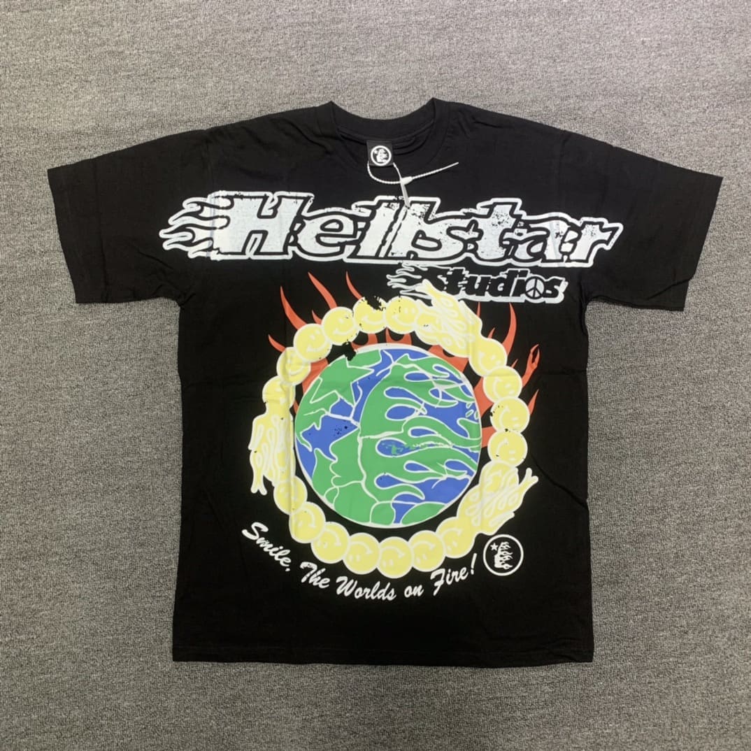 H*lst*r studios cotton printed t-shirt
