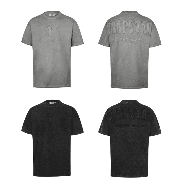 Trapstar Washed Retro Distressed T-Shirt