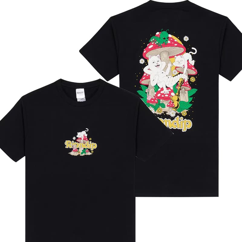 Rip N Dip Middle Finger Cat Pocket Tee