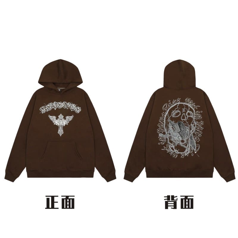 Revenge Fog High Street Skull Hoodie