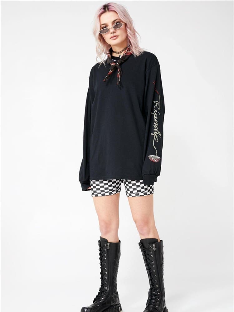 Ripndip Middle Finger Cat Long Sleeve Tee