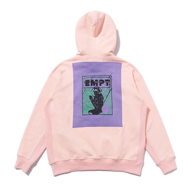 Cav Empt Contrast Patchwork Hoodie