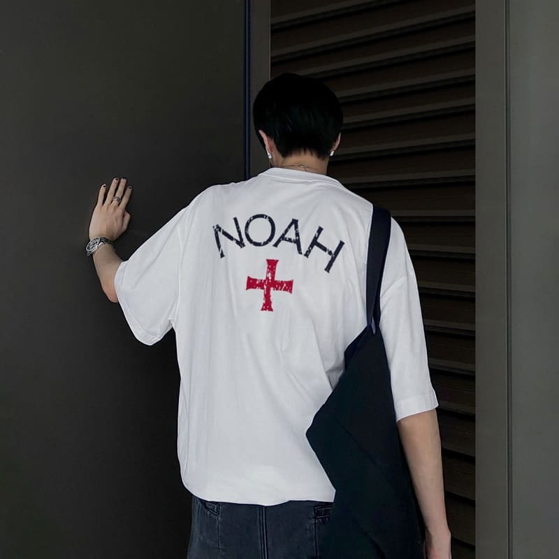 Noah Trach Destroyed Cross Tee