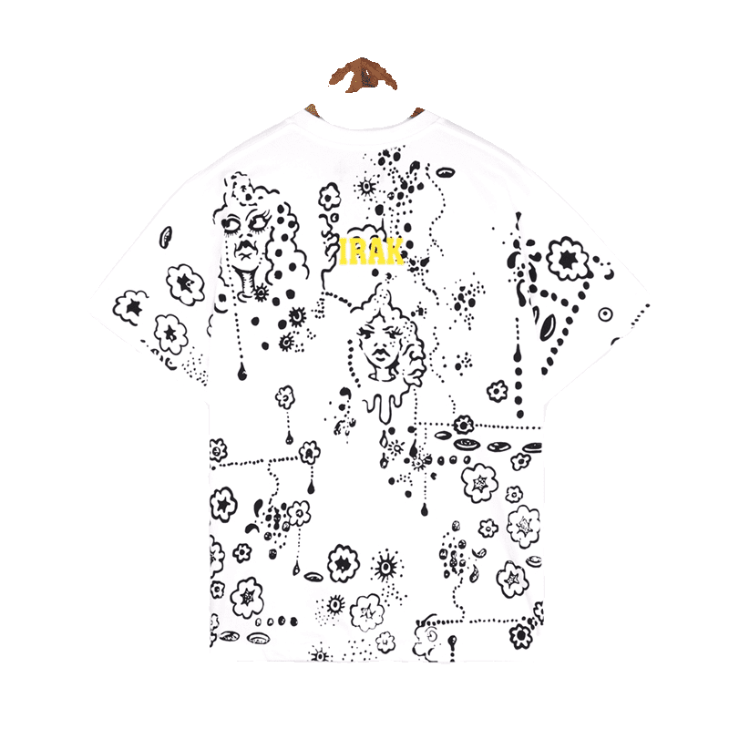 Denim Tears Kapok Retro Graffiti T-Shirt