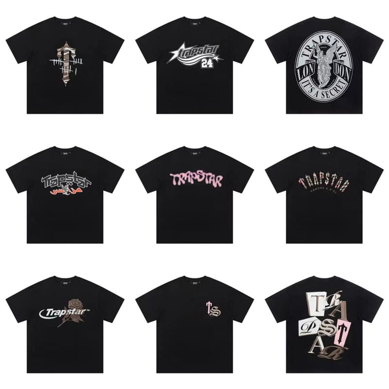 Trapstar Graffiti Letter Print T-Shirt