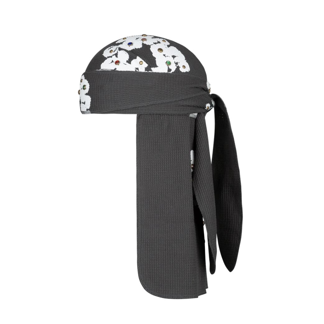 Denim Tears Rhinestone Cotton Wreath Durag