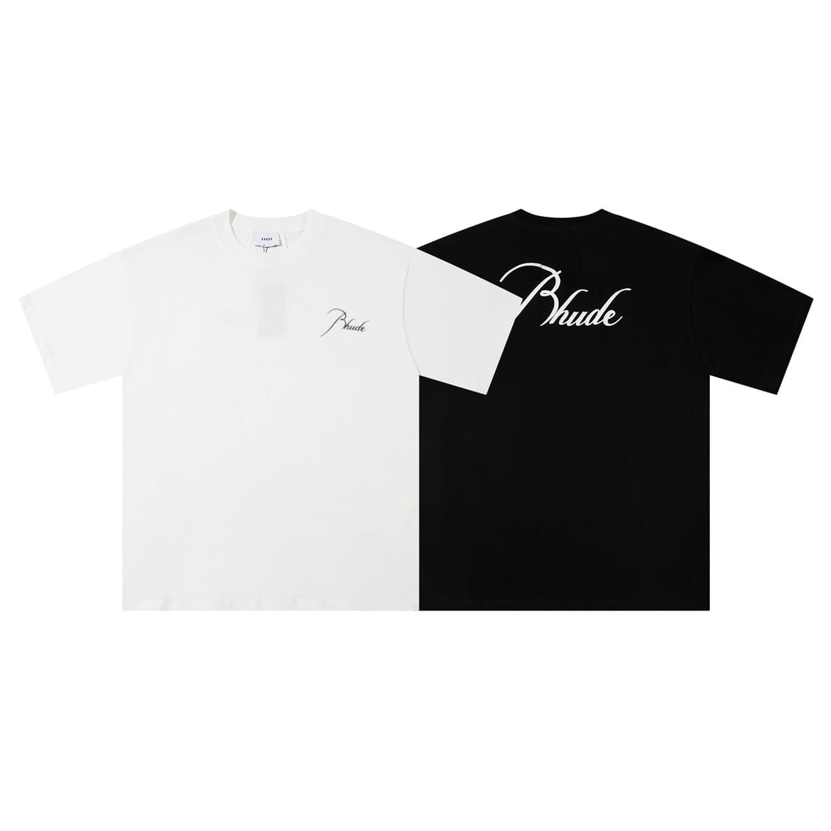 Rhude Cursive Script Letter Tee