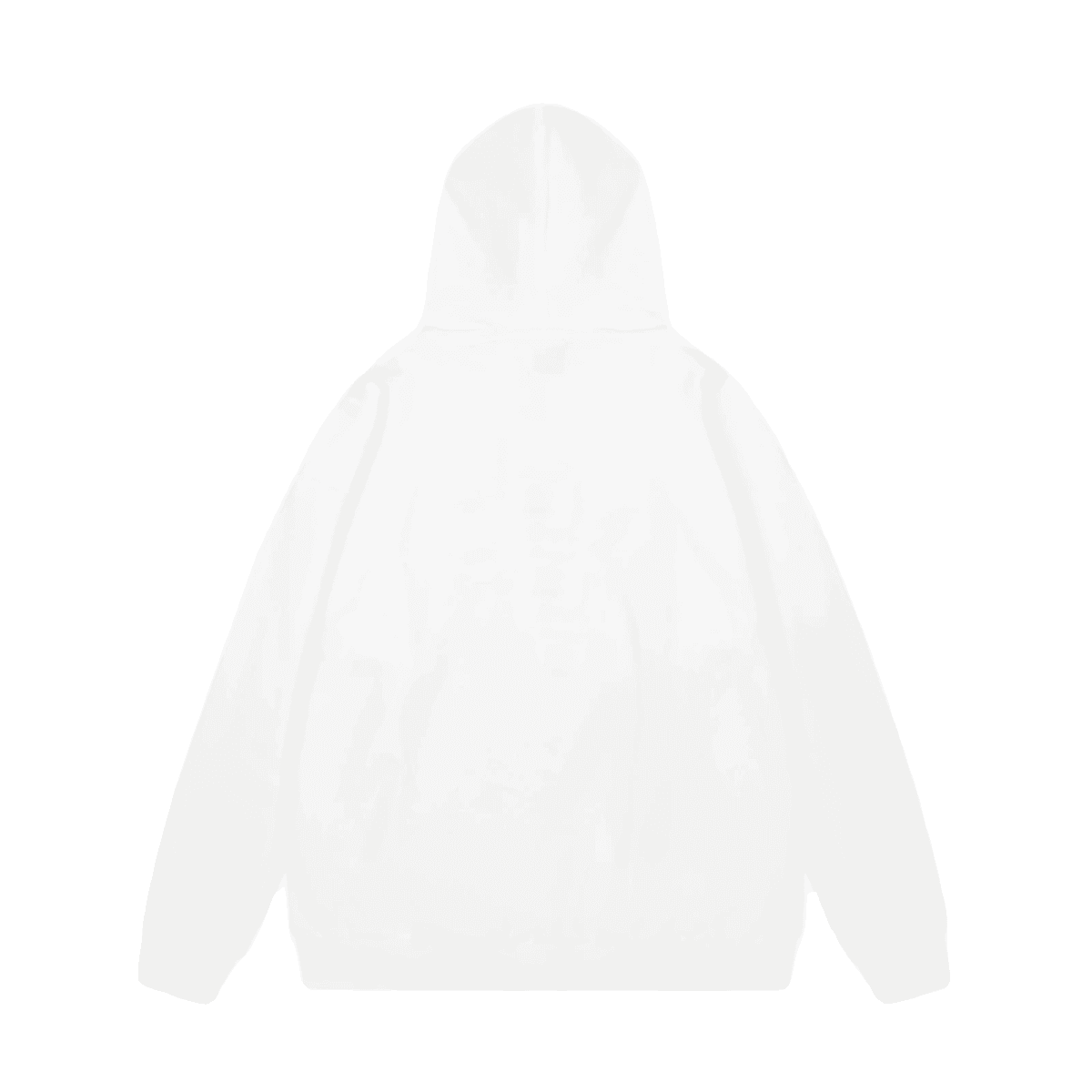 GRAILZ Retro Portrait Letter Print High Street Hoodie for Men and Women