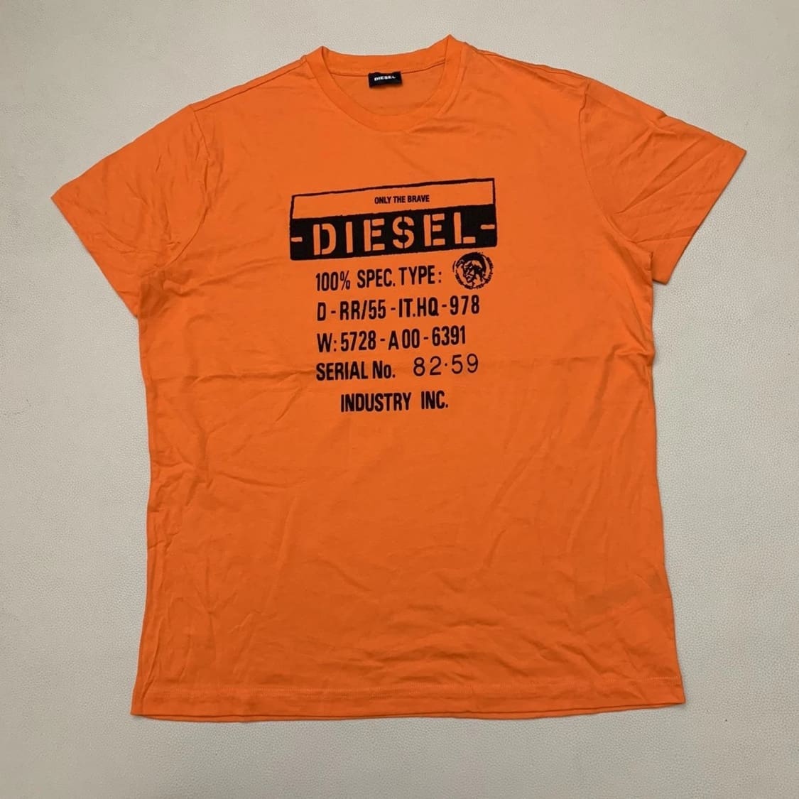 Diesel Italy T-DIEGO-S1 Cotton Printed Short Sleeve T-Shirt for Men