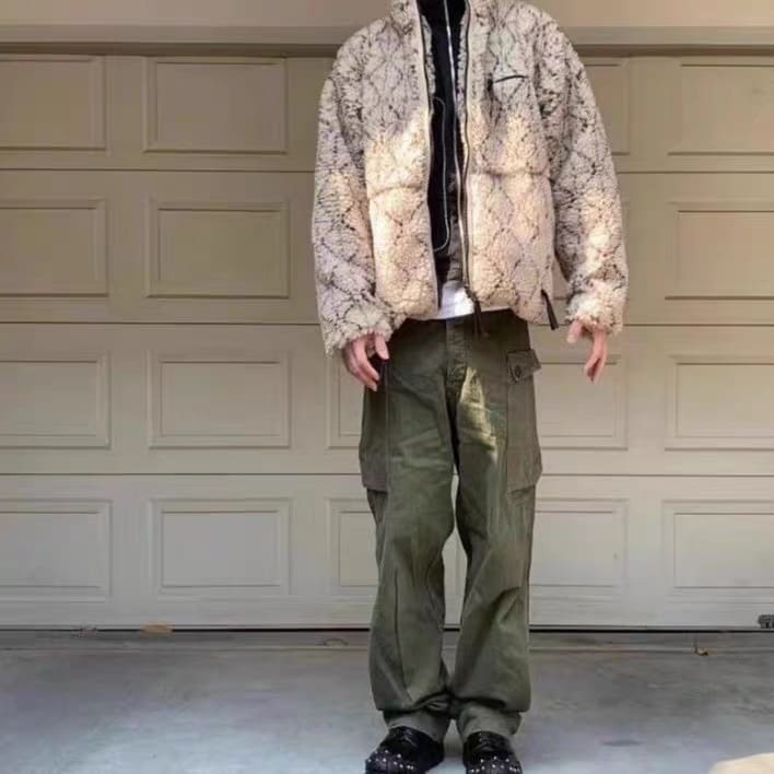 Kapital Fleece Turtleneck Jacket