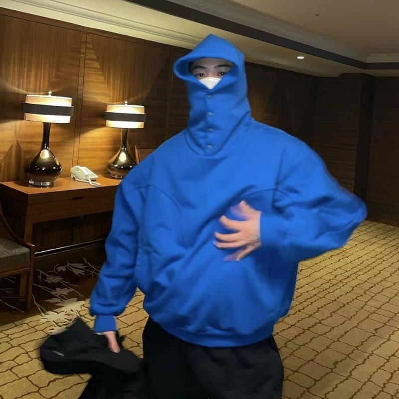 Grailz Talk Breasted Hoodie