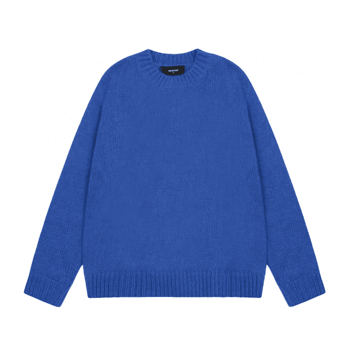 Represent Vintage High Street Bright Knit Sweater Loose Bottoming Shirt for Men and Women