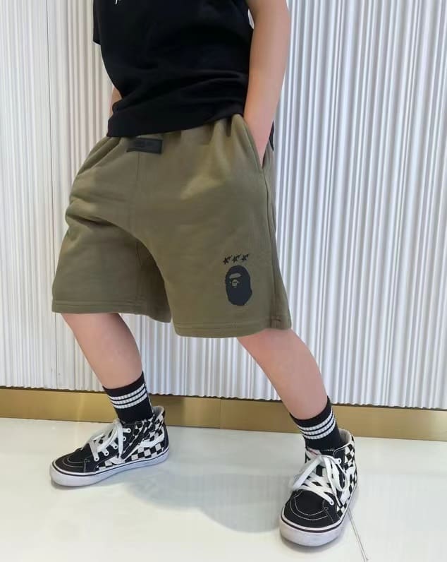 Bape Children’S Cotton Track Pants