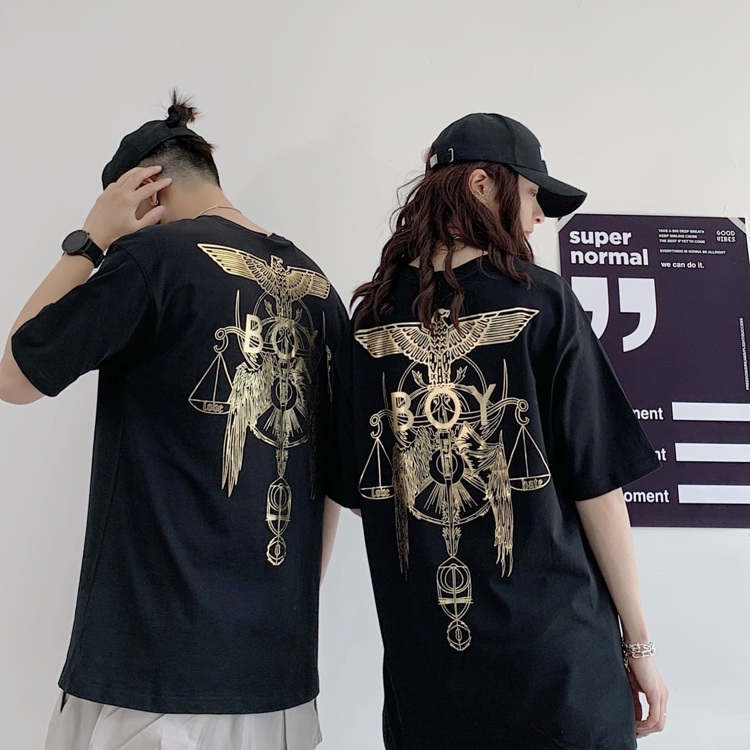 Black Street Neutral Wings Unisex Tee