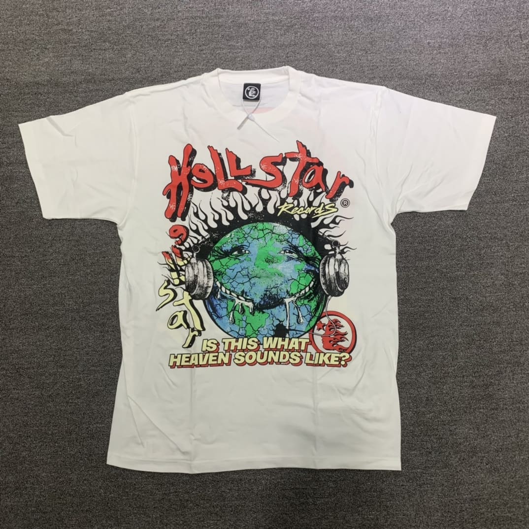 H*lst*r studios cotton printed t-shirt