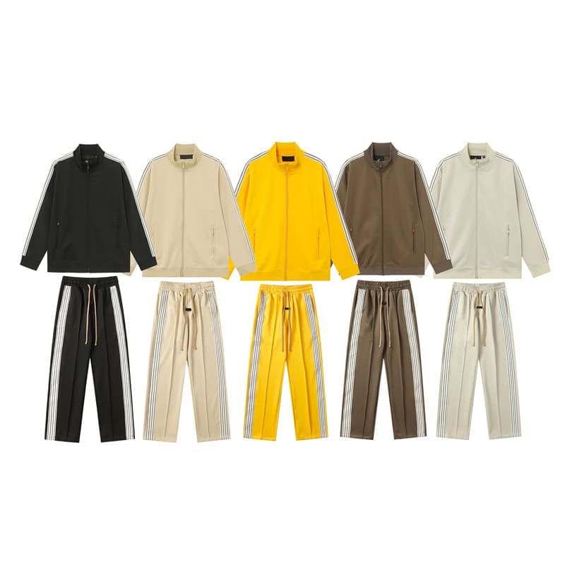 Fog Striped Collar Jacket Suit