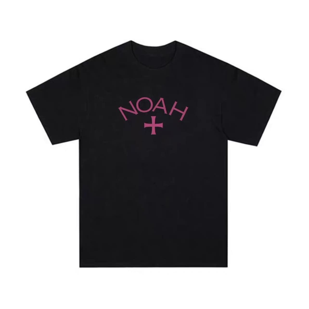 Noah Pink Cross Logo Tee