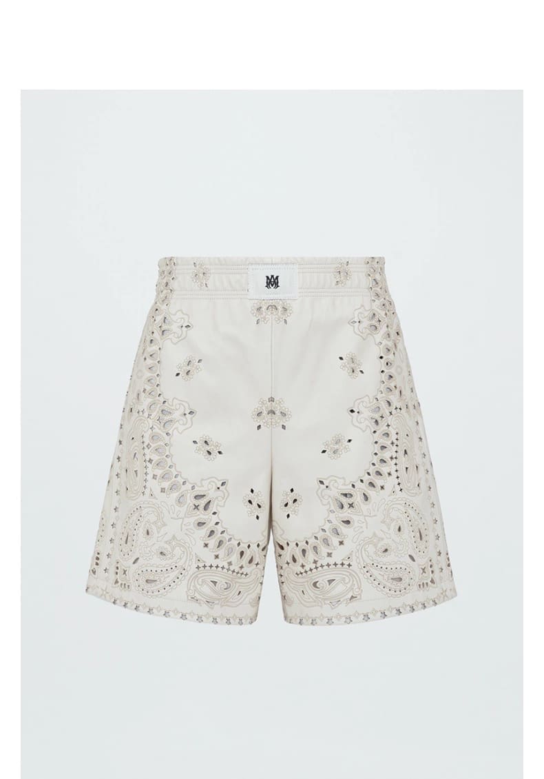 Amiri Fw24 Letter Print Polo Shirt