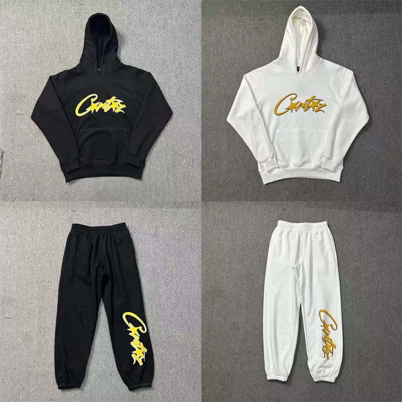 Corteiz Devil Island Logo Hoodie & Sweatpants