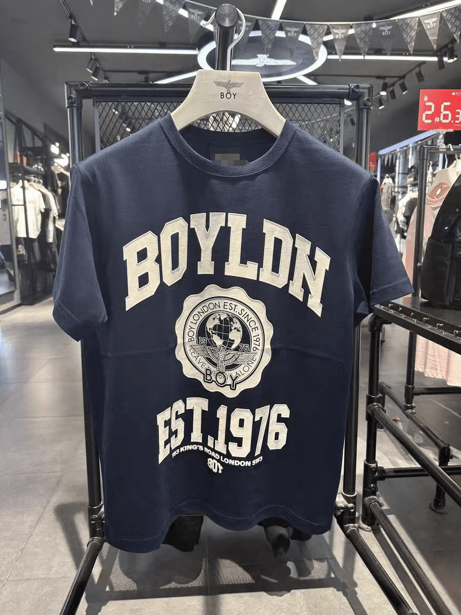 Global 1976 Navy Blue Unisex Tee