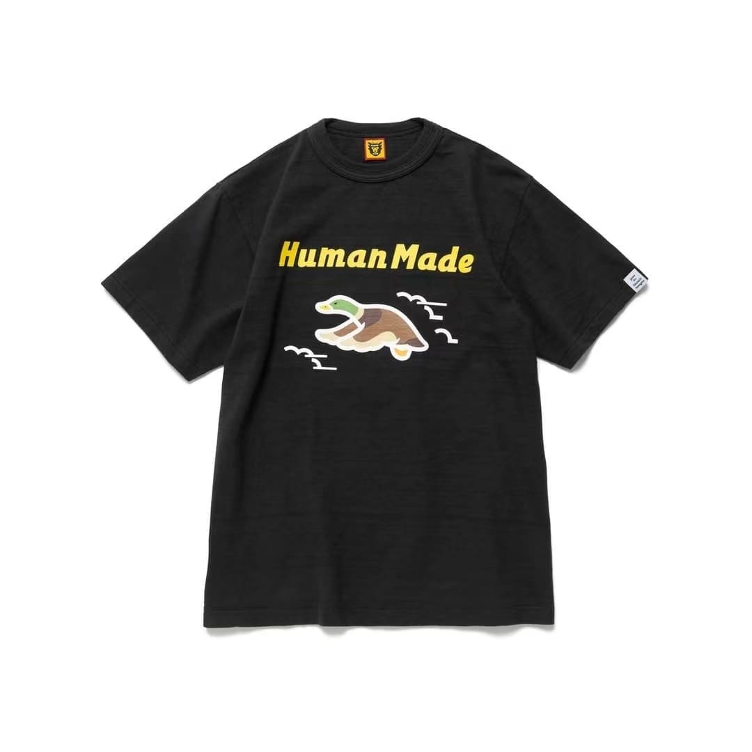 Hvm*n M*de duck letter short sleeve tee