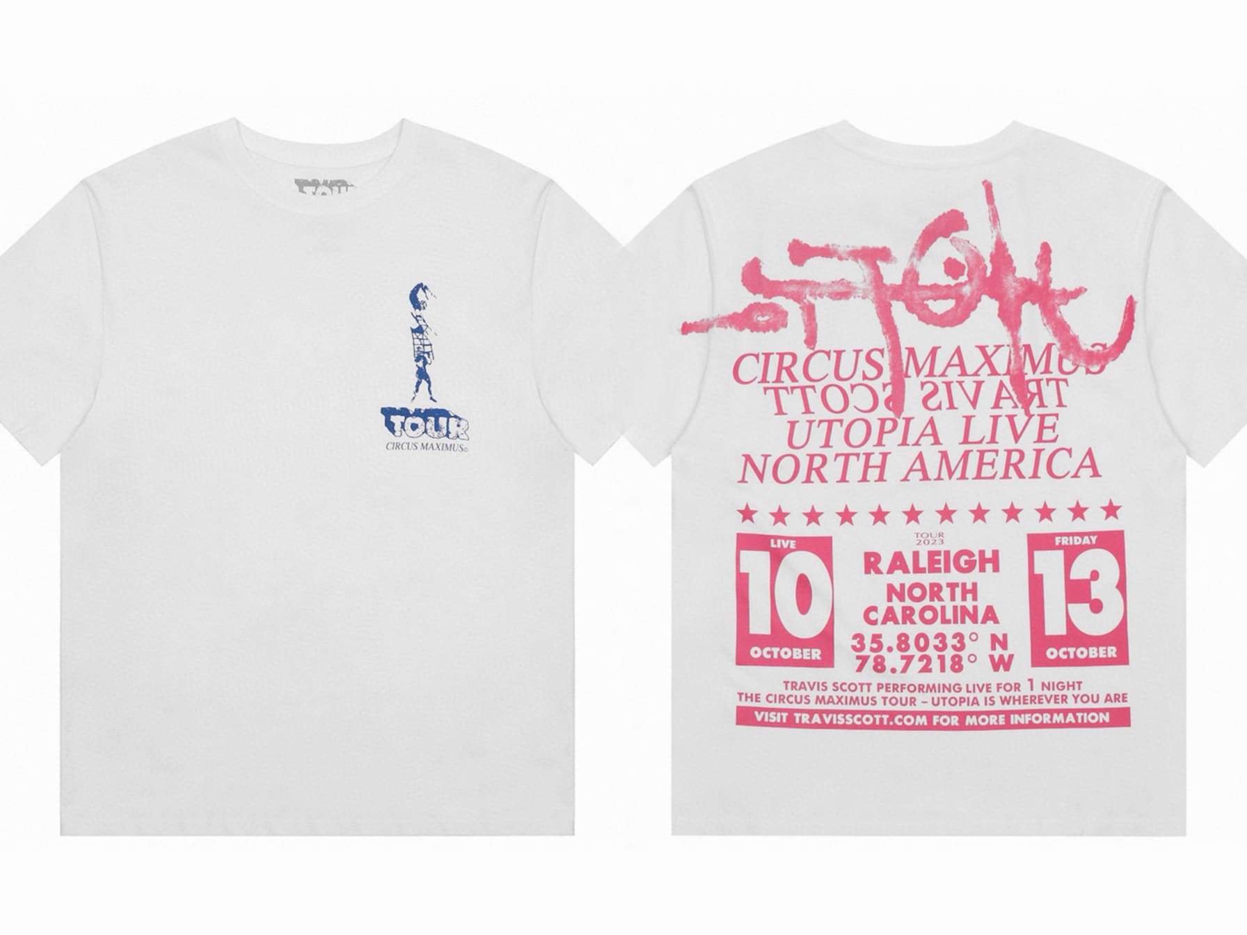 Travis Scott Cactus Jack Wink Utopia Tee