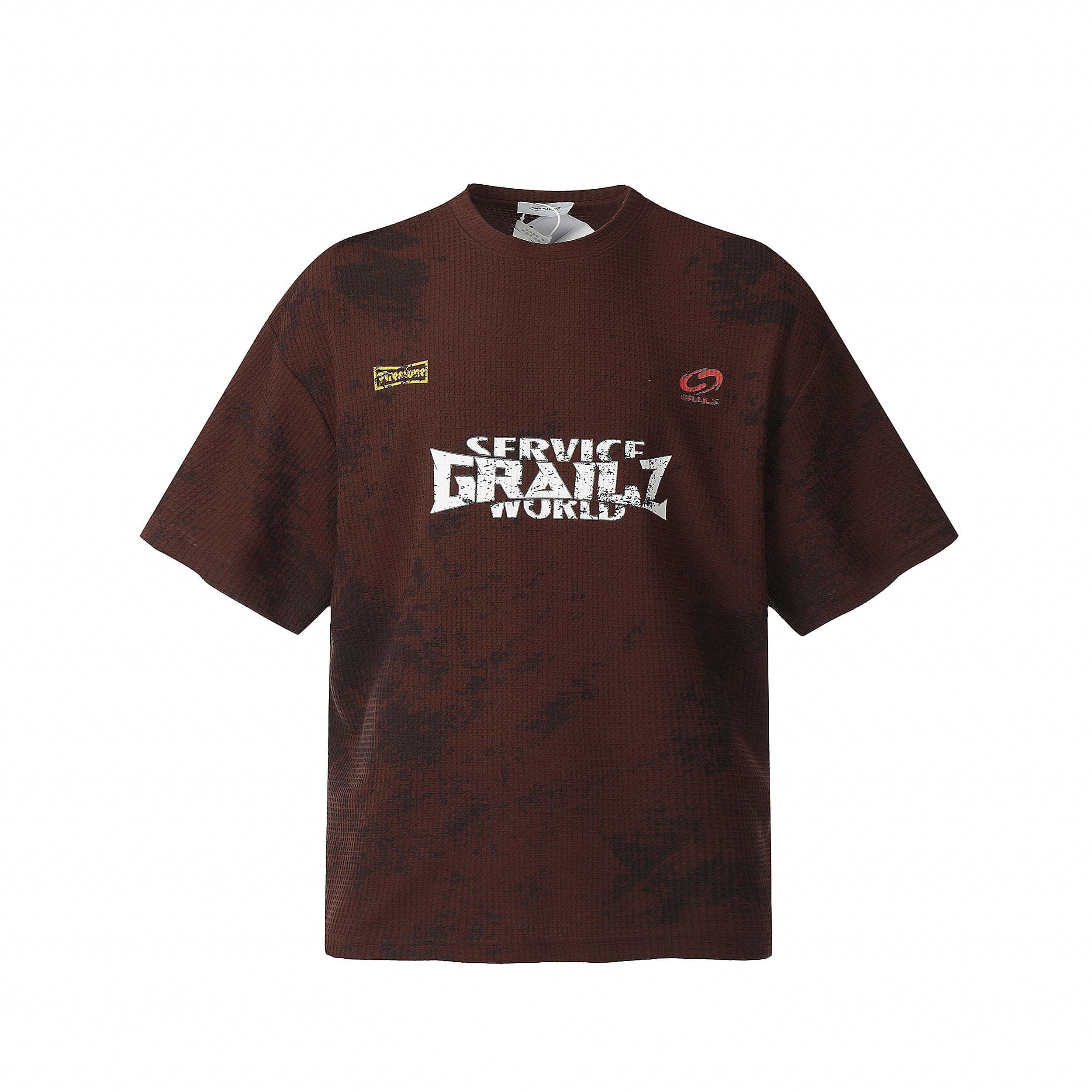 Grailz 24Ss Bajia Style Wash Cement T-Shirt