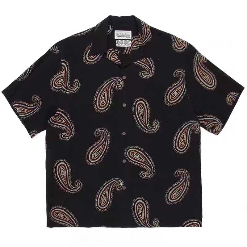 Wacko Maria Paisley Print Shirt