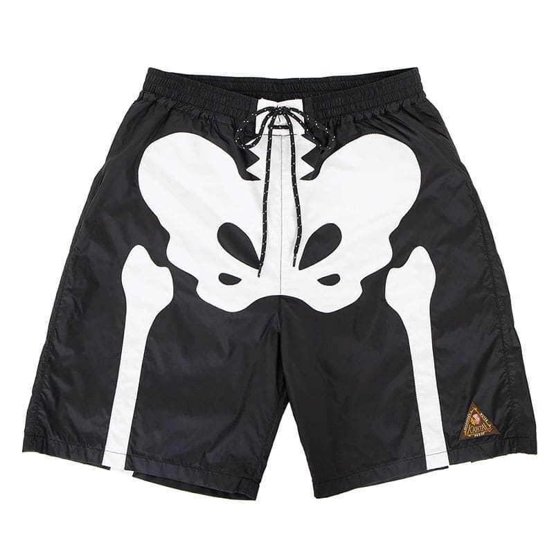Kapital Hitian Hehong Bone Printed Casual Shorts