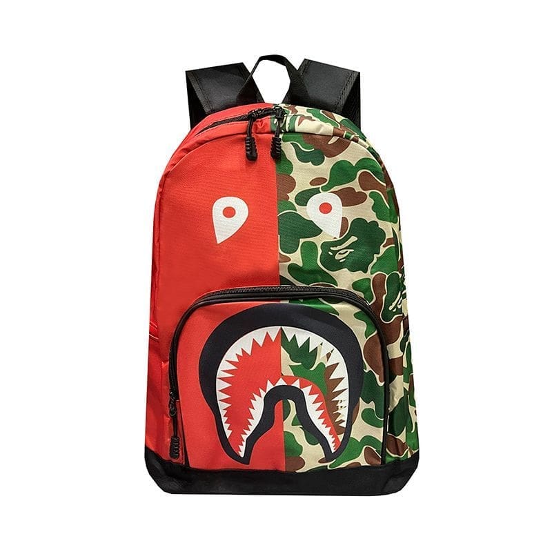 Bape Shark Schoolbag