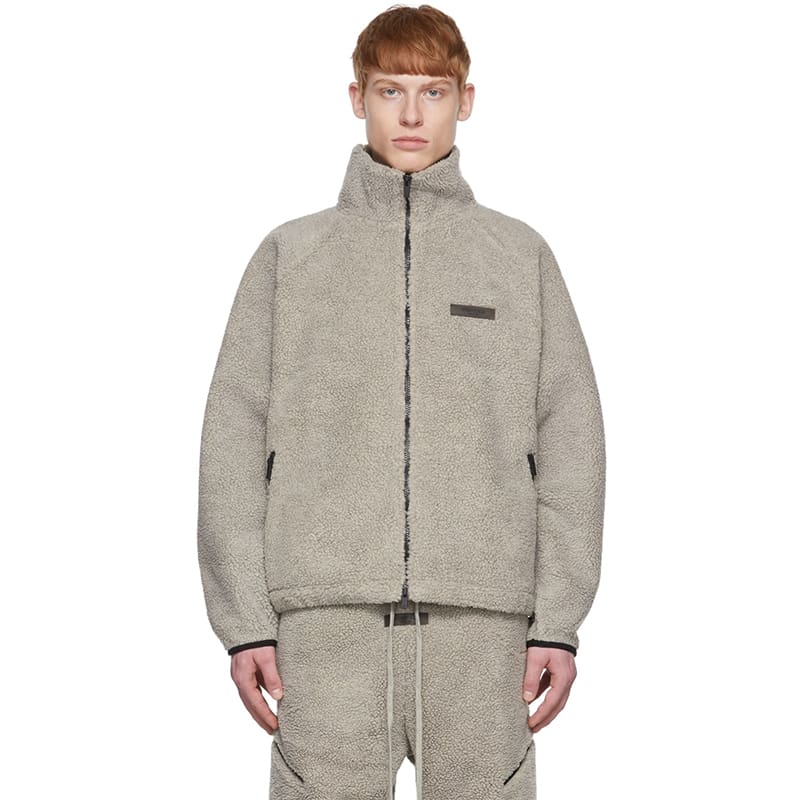 Fog Double Line Essentials Camouflage Fleece Jacket