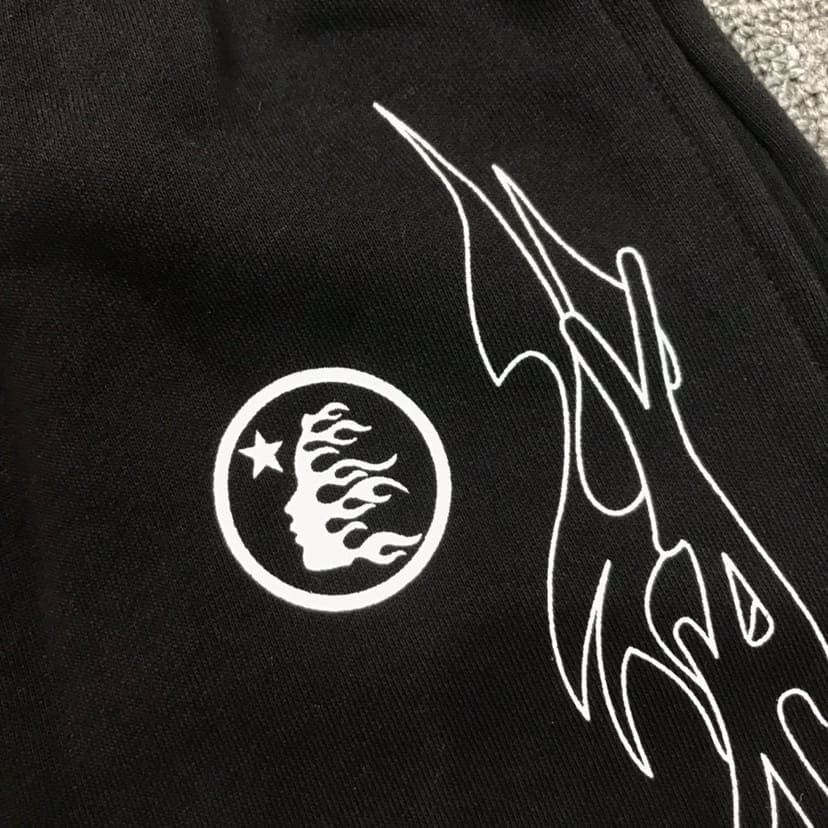 H*lst*r logo retro fashion shorts