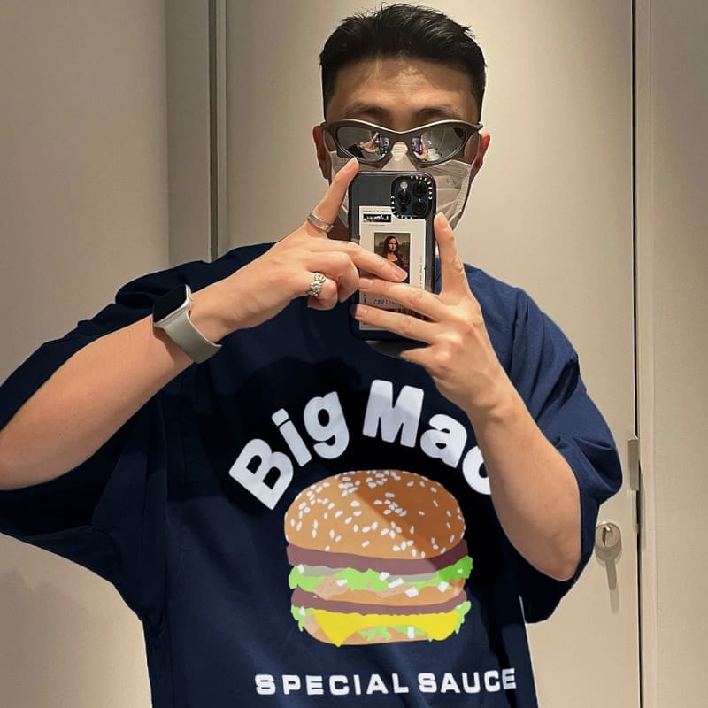Cpfm Live Kanye Big Talker Hamburger Tee