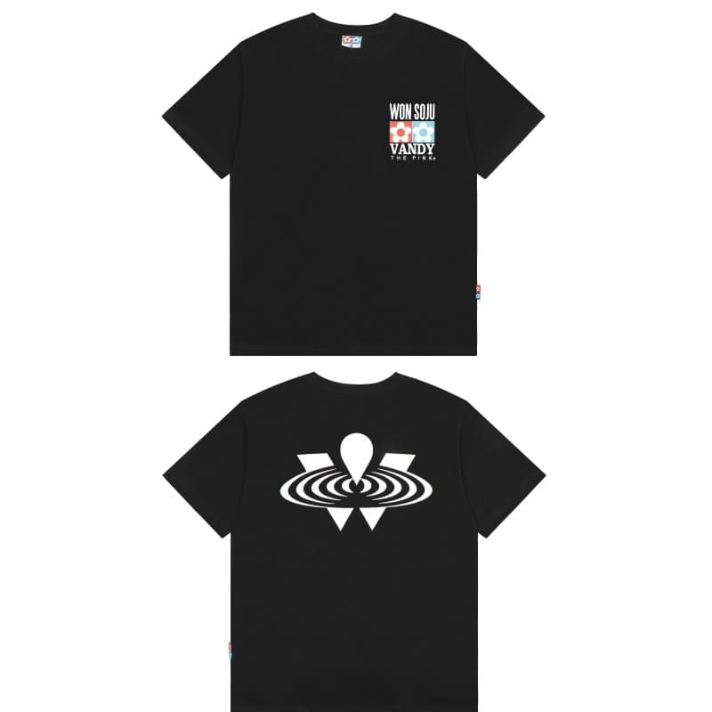 Vandythepink Black Letter W Tee