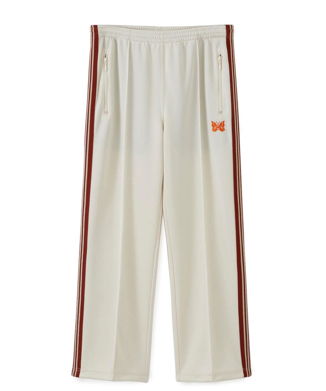 Needles Butterfly Embroidery Side Stripe Pants (Style 3)