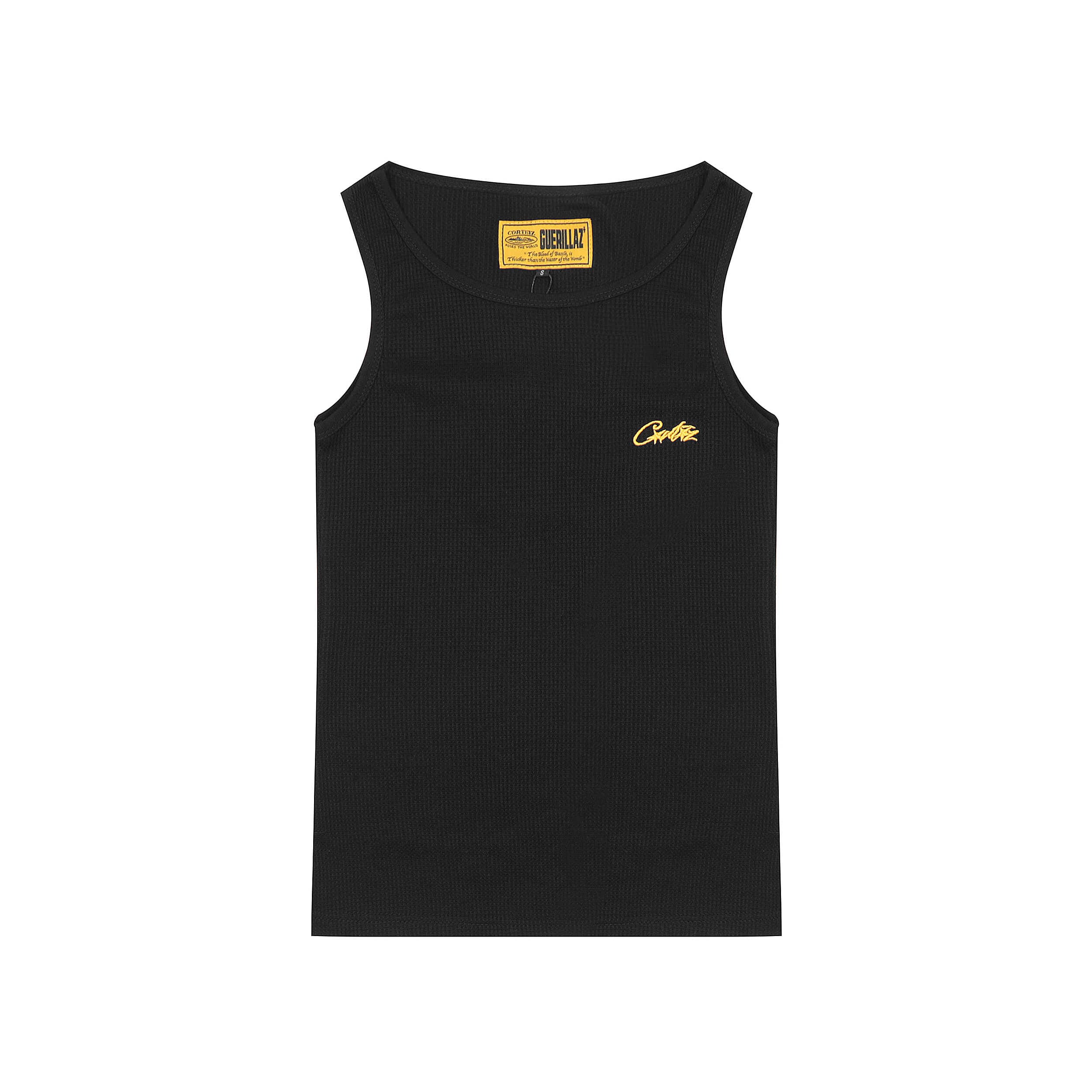 American High Street Corteiz Waffle Training Fitness Vest Top