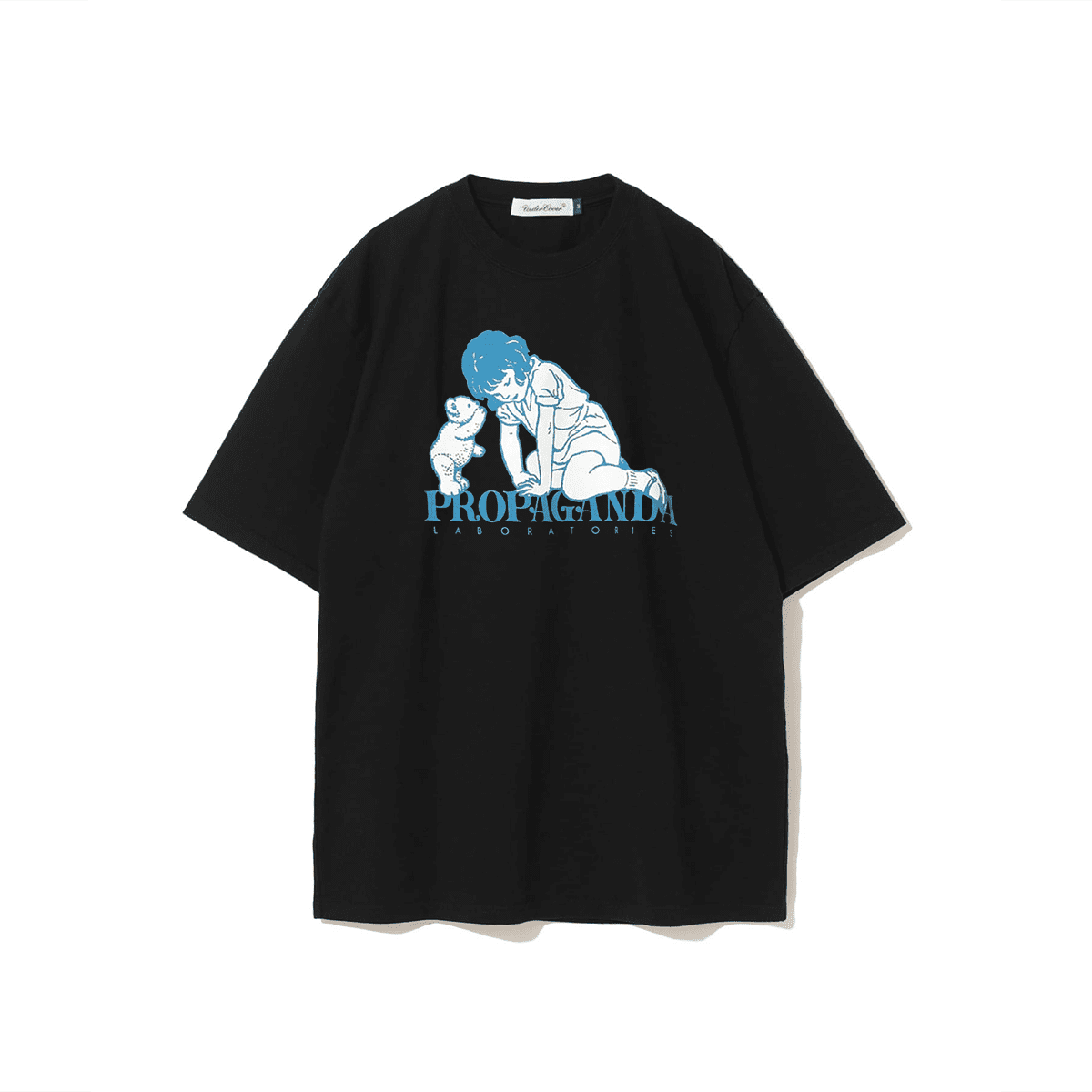 Undercover Retro Washed Loose Print T-Shirt for Men and Women