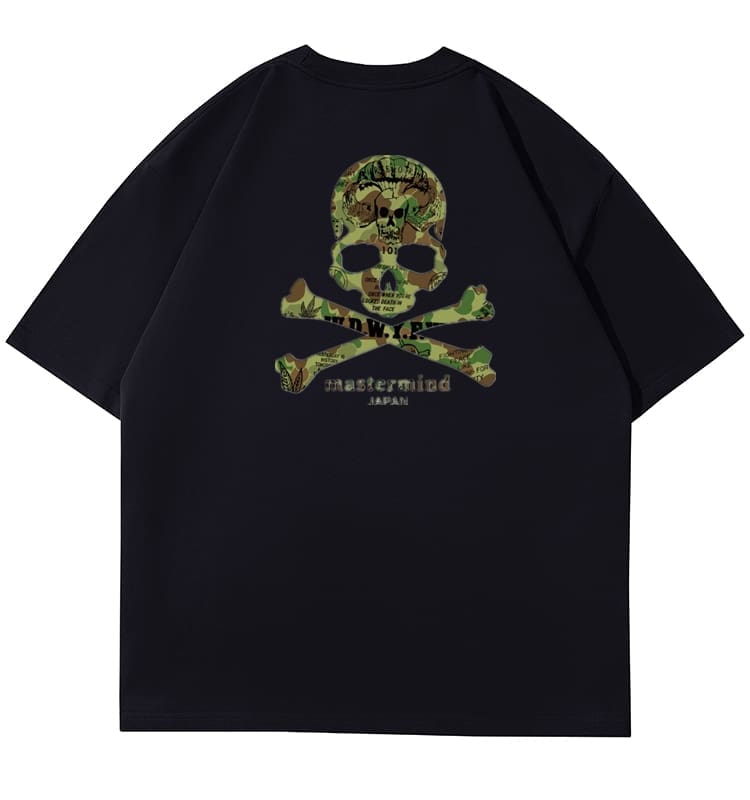 Mastermind Japan Camouflage Skull Tee