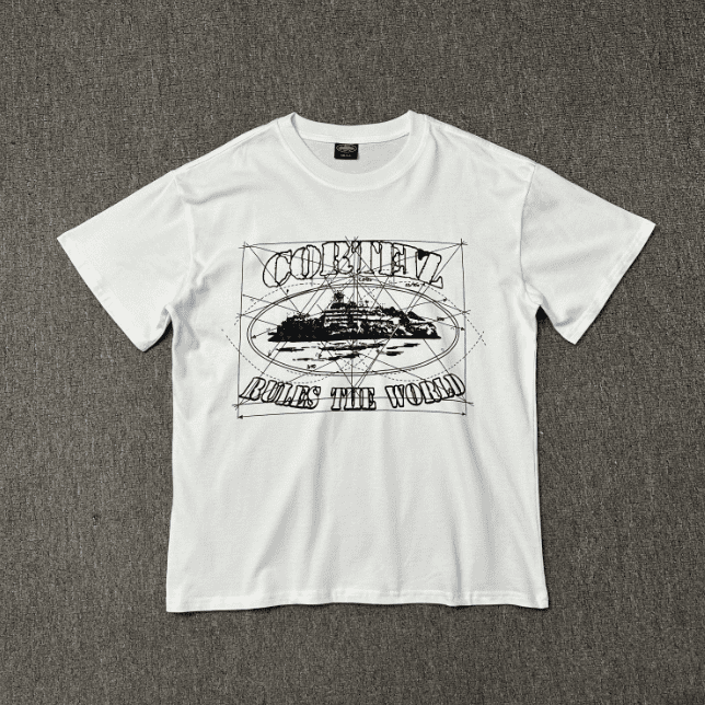 Corteiz Devil Island Classic Letter T-Shirt