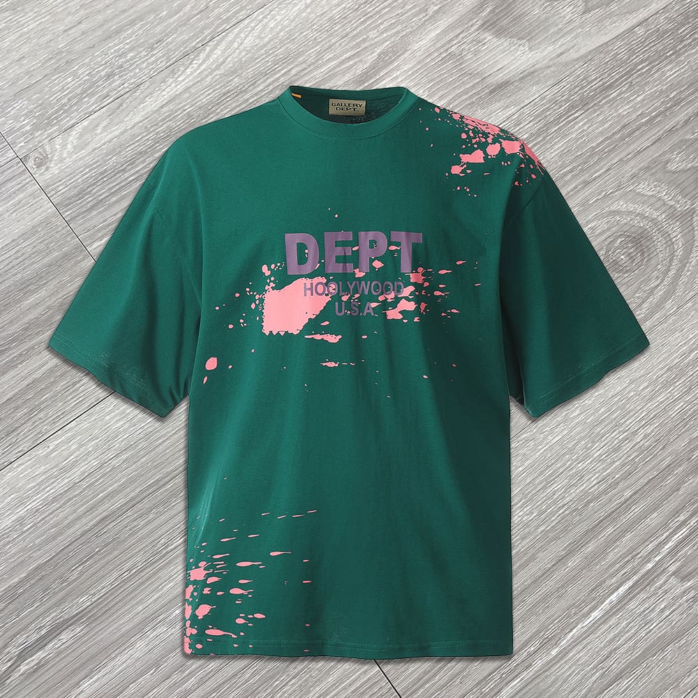 Gallery Dept Vintage Color Paint-Splash T-Shirt