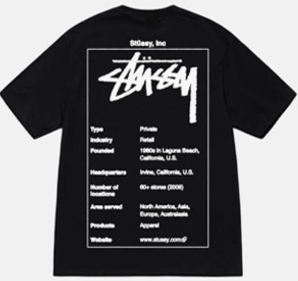 Stussy Crown Surfing Print Short Sleeve T-Shirt for Men and Women 3