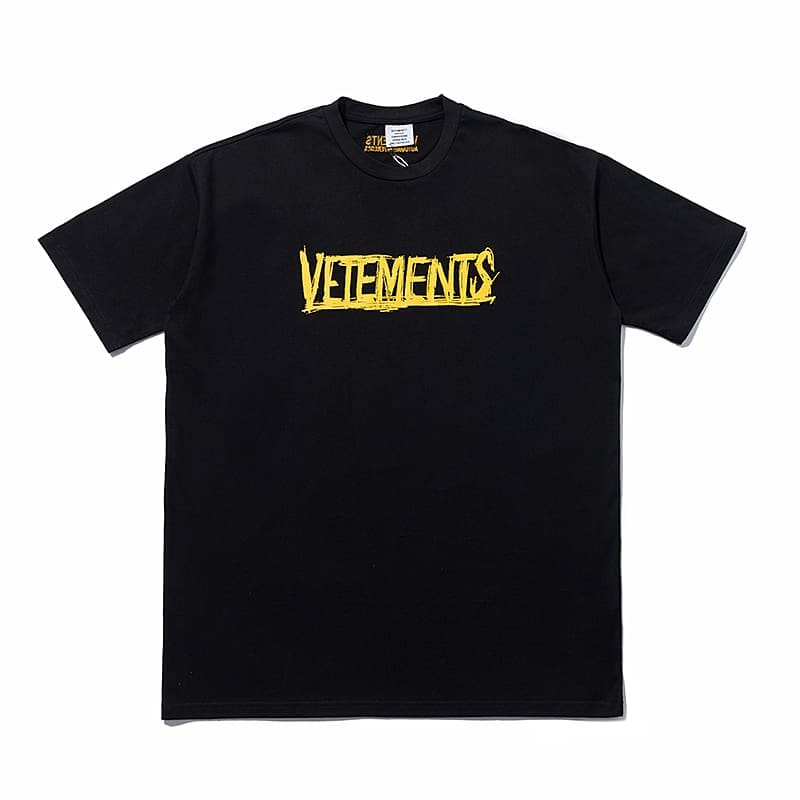 Vetements Letter Print Oversized Tee
