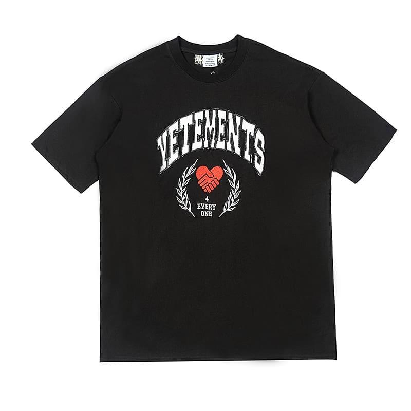 Vetements Letter Print Oversized Tee